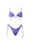 AMARELLE Twist Bikini in Solid Colors