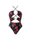 CORALLO The One and Only Piece in Blooming Noir Pattern